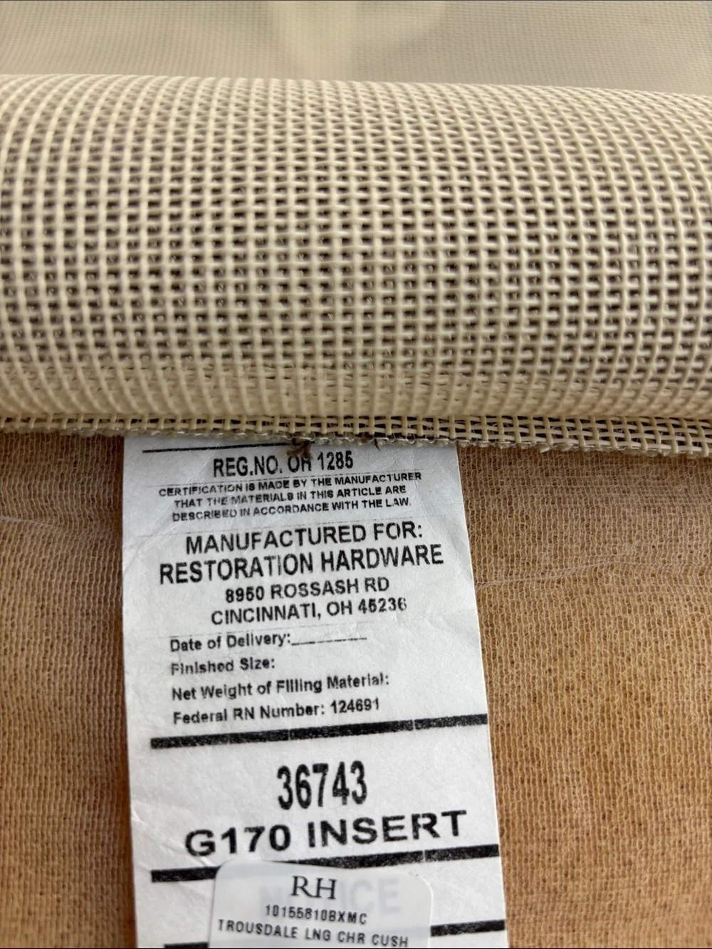 Trousdale Outdoor Lounge Chair Cushions in Mochaccino